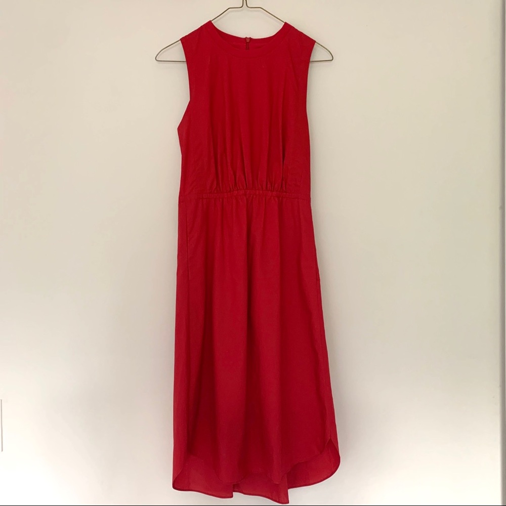 Worn once Madewell COTTON high-low dress! Sz. 00